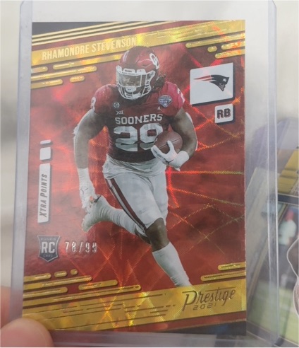 2021 Panini Prestige #278 Rhamondre Stevenson — front
