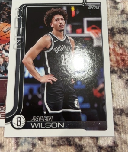2025-26 Topps #12 Jalen Wilson — front