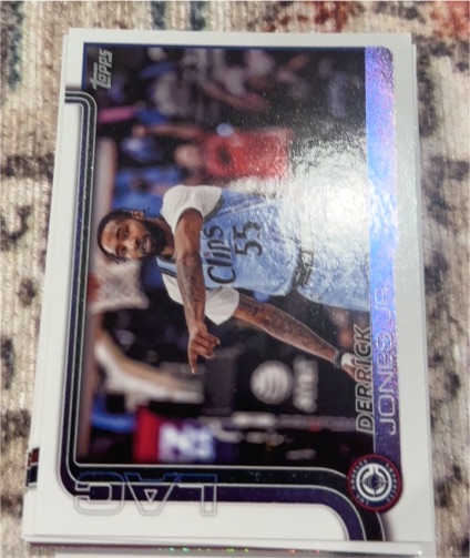 2025-26 Topps Basketball #148 Derrick Jones Jr. — front