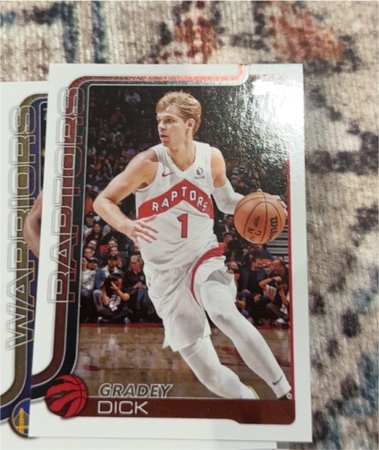 2025-26 Topps #28 Gradey Dick — front