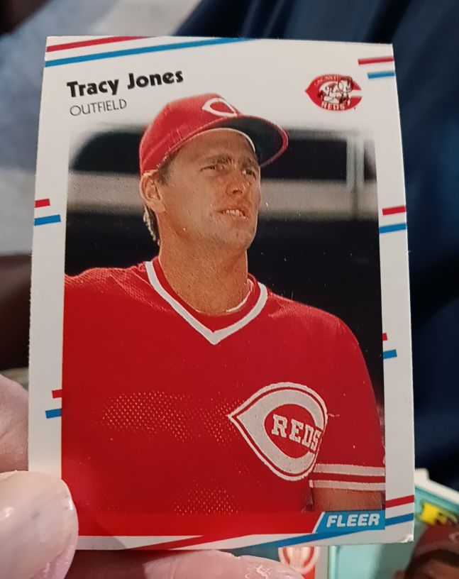 1988 Fleer #237 Tracy Jones — front