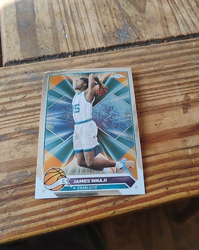 2023-24 Topps Chrome #173 James Nnaji — front