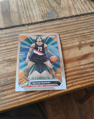 2023-24 Topps Chrome #155 Rayan Rupert — front