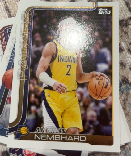 2025-26 Topps #52 Andrew Nembhard — front