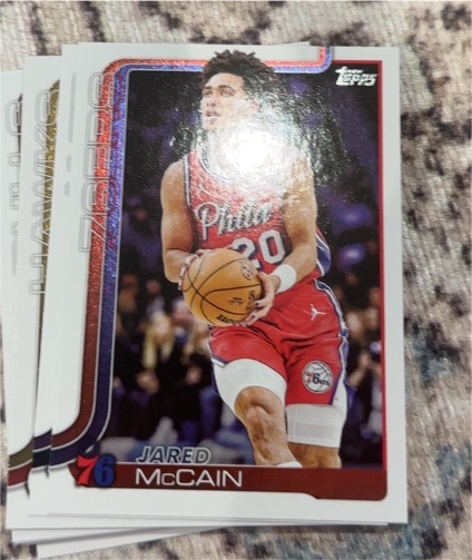 2025-26 Topps #76 Jared McCain — front