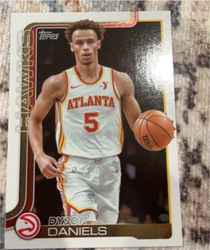 2025-26 Topps #64 Dyson Daniels — front