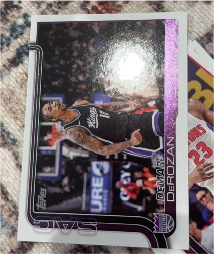 2025-26 Topps #162 DeMar DeRozan — front