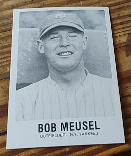 1980 TCMA Renata Galasso #133 Bob Meusel — front
