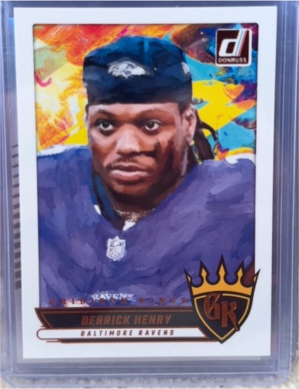 2025 Donruss #GK-DHY Derrick Henry Gridiron Kings — front