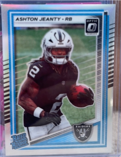 2025 Panini Donruss Optic #202 Ashton Jeanty — front