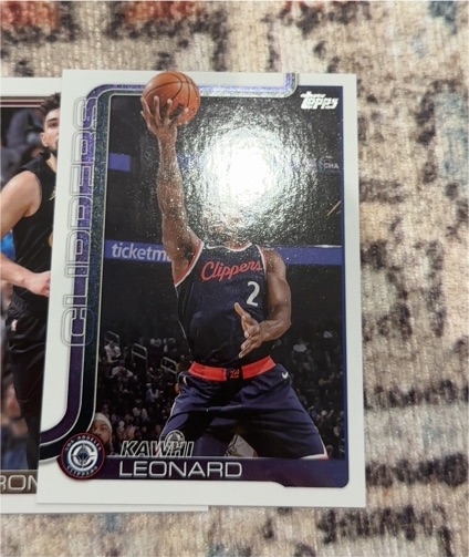 2025-26 Topps #142 Kawhi Leonard — front