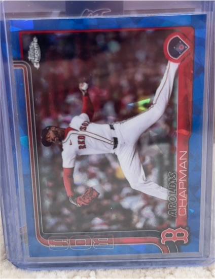 2025 Topps Chrome Update #USC191 Aroldis Chapman — front