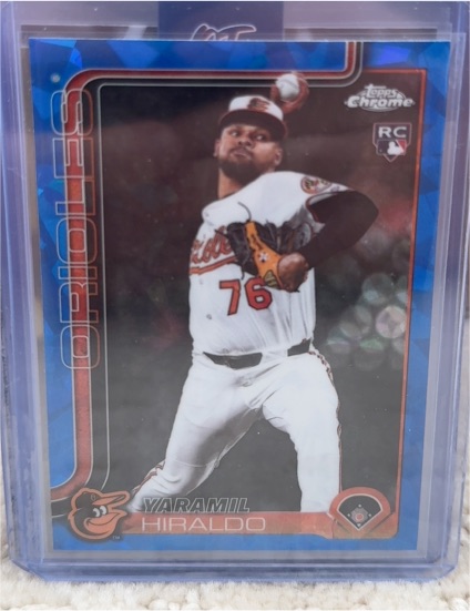 2025 Topps Chrome Update #USC78 Yaramil Hiraldo — front