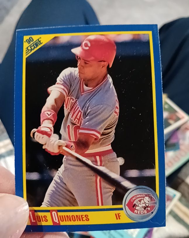 1990 Score #499 Luis Quinones — front