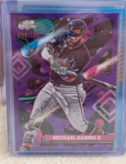 2025 Topps Chrome Cosmic #146 Michael Harris II — front