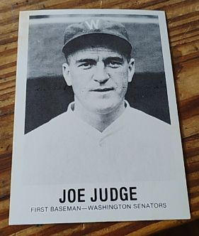 1980 TCMA Renata Galasso #130 Joe Judge — front