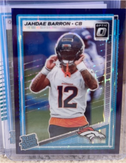 2025 Panini Donruss Optic #207 Jahdae Barron — front