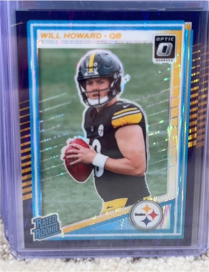 2025 Panini Donruss Optic #309 Will Howard — front
