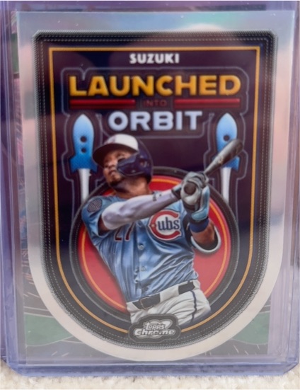 2025 Topps Cosmic Chrome #LIO-34 Seiya Suzuki — front