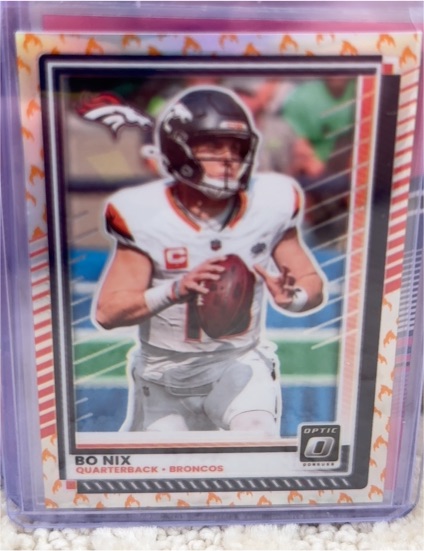 2025 Panini Donruss Optic #31 Bo Nix — front
