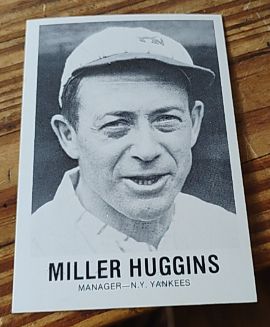 1980 TCMA Renata Galasso #128 Miller Huggins — front