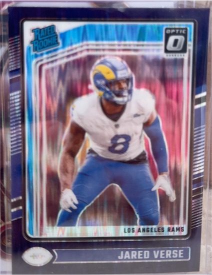 2024 Donruss Optic #242 Jared Verse Purple Shock — front