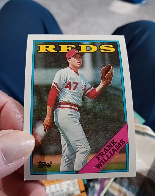 1988 Topps #496 Frank Williams — front