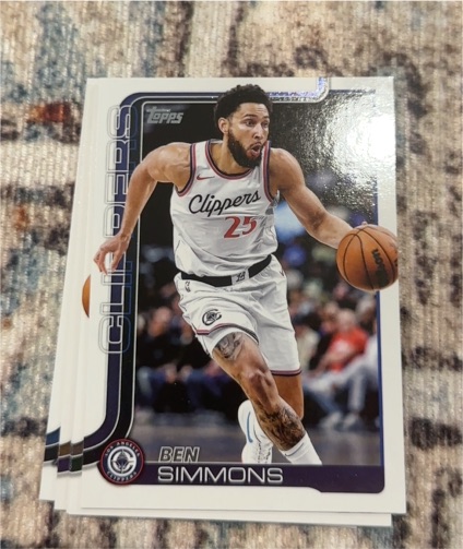 2025-26 Topps Basketball #147 Ben Simmons — front