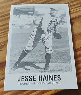 1980 TCMA Renata Galasso #125 Jesse Haines — front