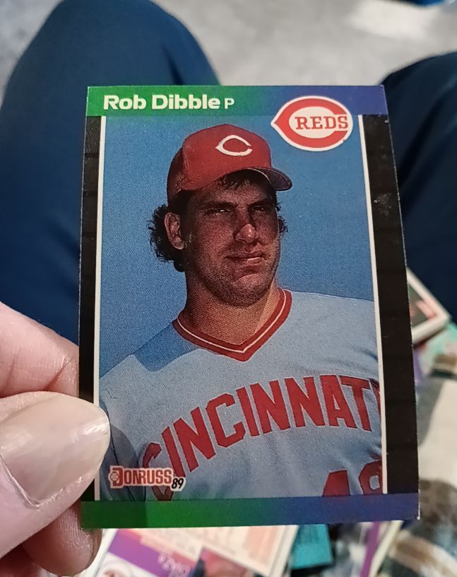1989 Donruss #426 Rob Dibble — front