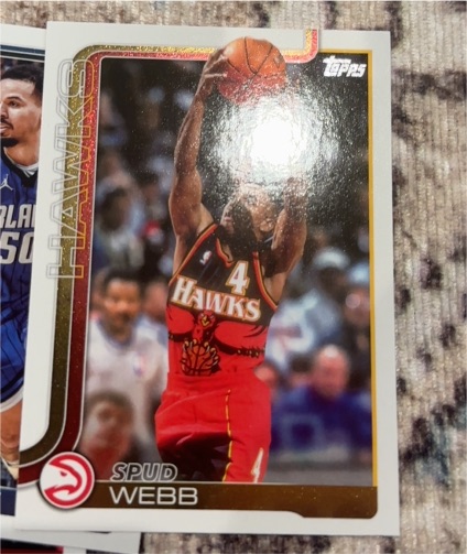 2025-26 Topps #266 Spud Webb — front