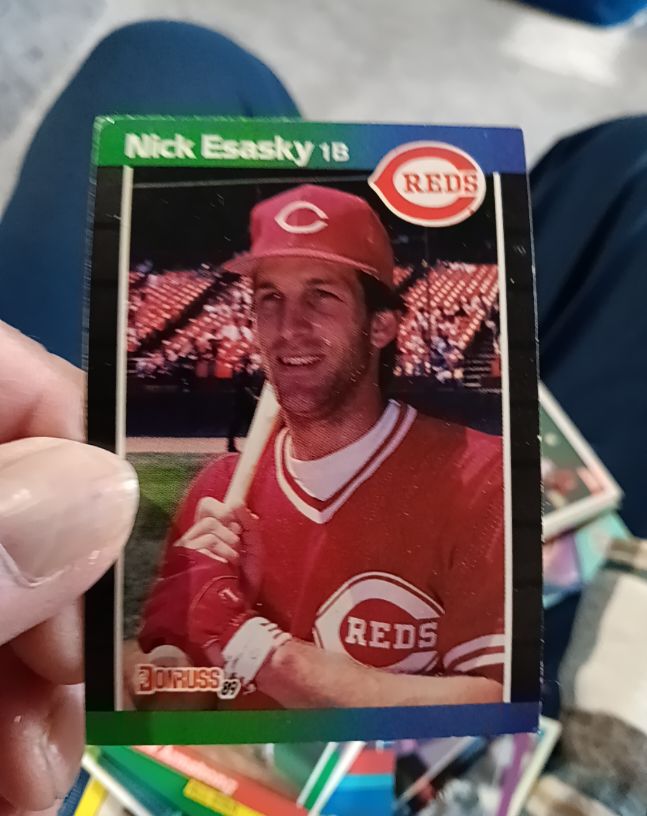 1989 Donruss #189 Nick Esasky — front