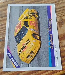 1994 Maxx #70 Michael Waltrip's Car — front