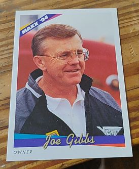 1994 Maxx #88 Joe Gibbs — front