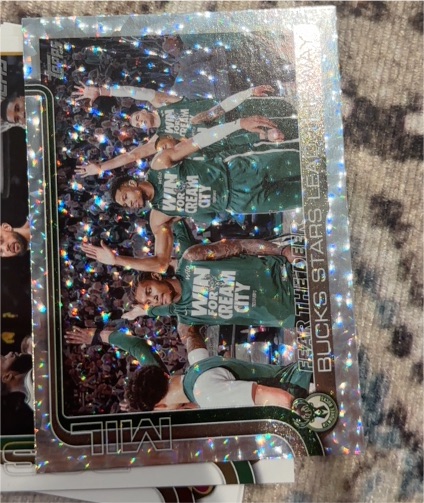2025-26 Topps #281 Fear The Deer: Bucks Stars Lead the Way — front