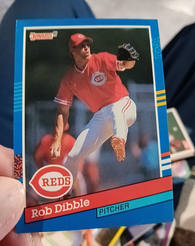 1991 Donruss #321 Rob Dibble — front