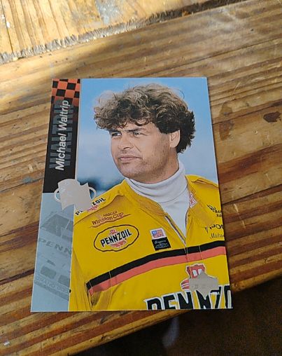 1995 Upper Deck #9 Michael Waltrip — front