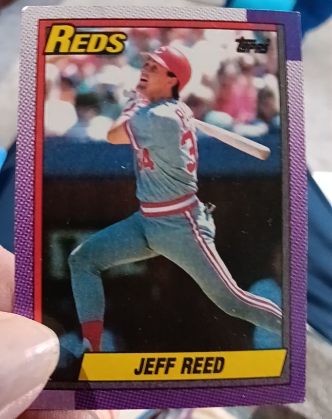 1990 Topps #772 Jeff Reed — front