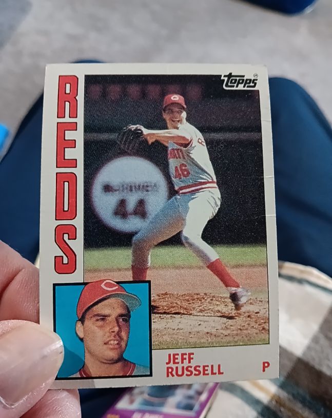1984 Topps #270 Jeff Russell — front