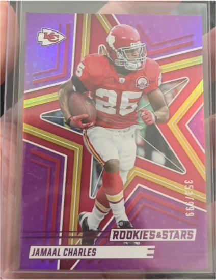 2025 Panini Rookies & Stars #10 Jamaal Charles — front