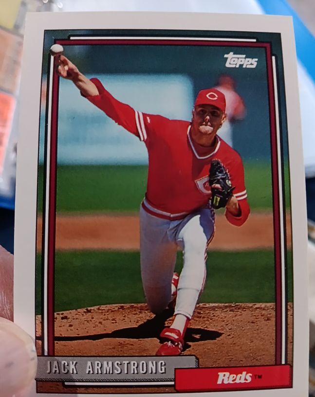 1992 Topps Gold Winners #77 Jack Armstrong — front