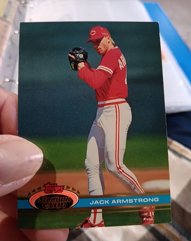 1991 Topps Stadium Club #510 Jack Armstrong — front