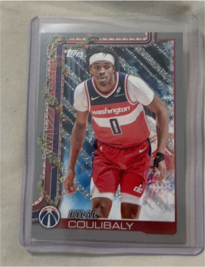 2025-26 Topps Holiday #H74 Bilal Coulibaly — front