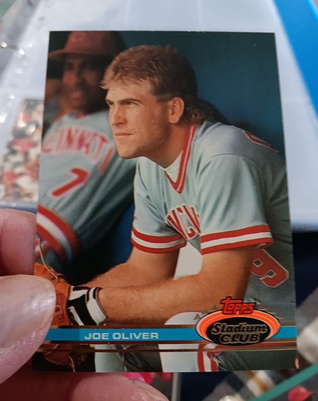1991 Topps Stadium Club #68 Joe Oliver — front