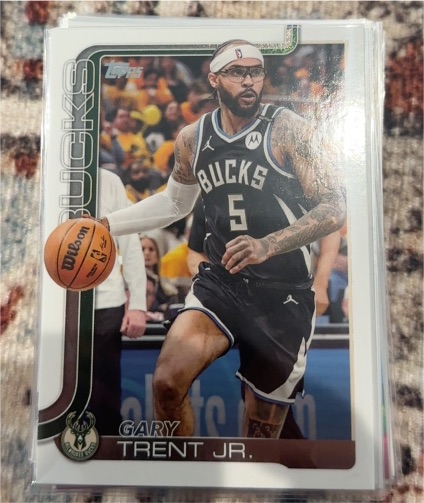 2025-26 Topps #59 Gary Trent Jr. — front