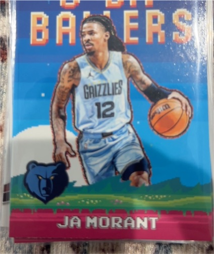 2025-26 Topps #8B-12 Ja Morant 8-Bit Ballers Memphis Grizzlies — front