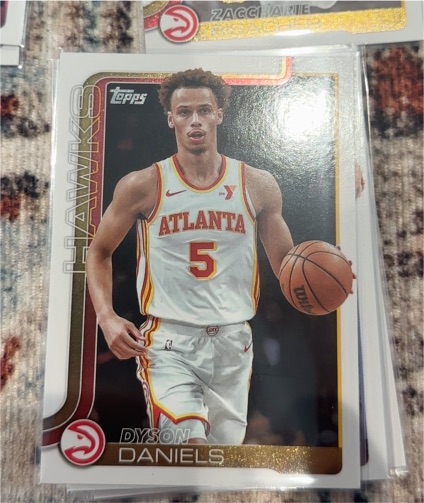 2025-26 Topps #64 Dyson Daniels — front