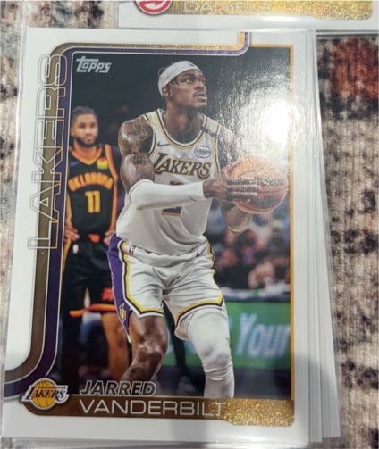 2025-26 Topps #155 Jarred Vanderbilt — front