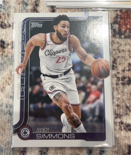 2025-26 Topps #147 Ben Simmons — front