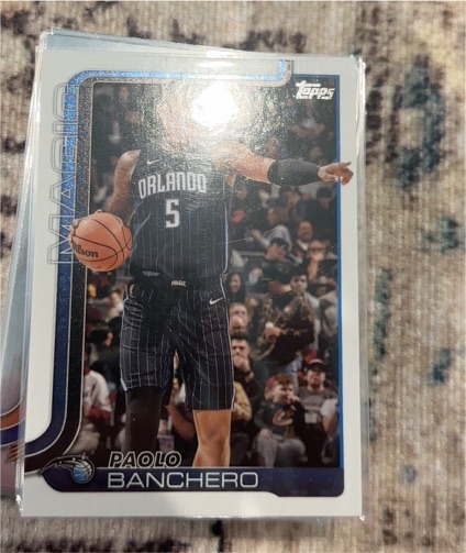 2025-26 Topps #87 Paolo Banchero — front
